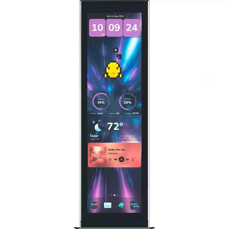 Y70 Touch Display Upgrade Pitch preto (36,8 cm (14,5 polegadas), preto, ecrã tátil de 14,5 polegadas)