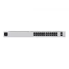 Comutador gerido L2/L3 Ubiquiti UniFi USW-24-POE, 24x Gigabit Ethernet (16x PoE+), 2x SFP, 1U, prateado