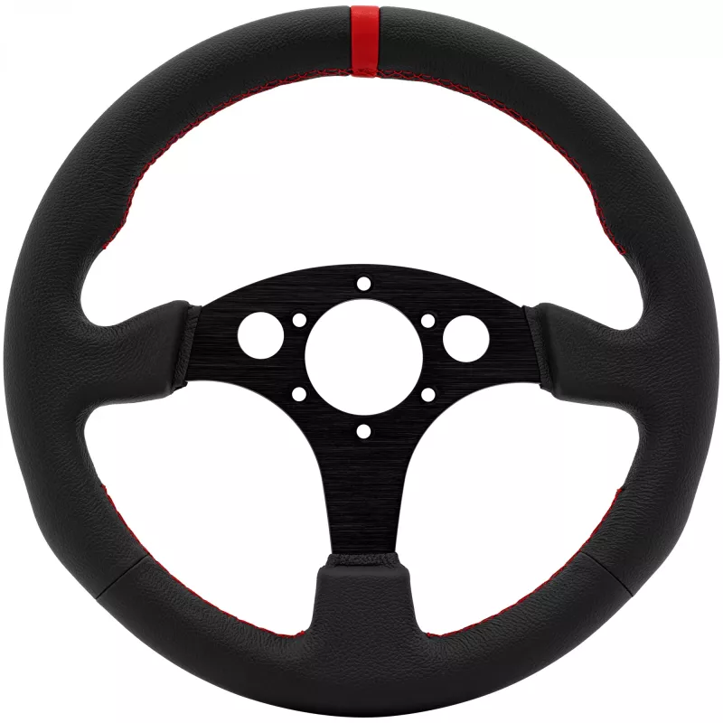 Volante Simagic P-330R sem Stroke (K), 330 mm – Pele