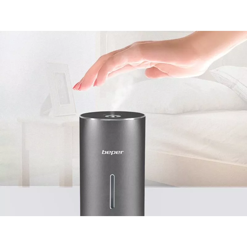 Beper P201UTP010 Atomizador automático de spray para desinfeção das mãos, sensor de infravermelhos, 135 ml, recarregável