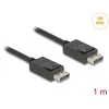 Cabo DisplayPort DeLOCK 81174 1 m preto DisplayPort para DisplayPort