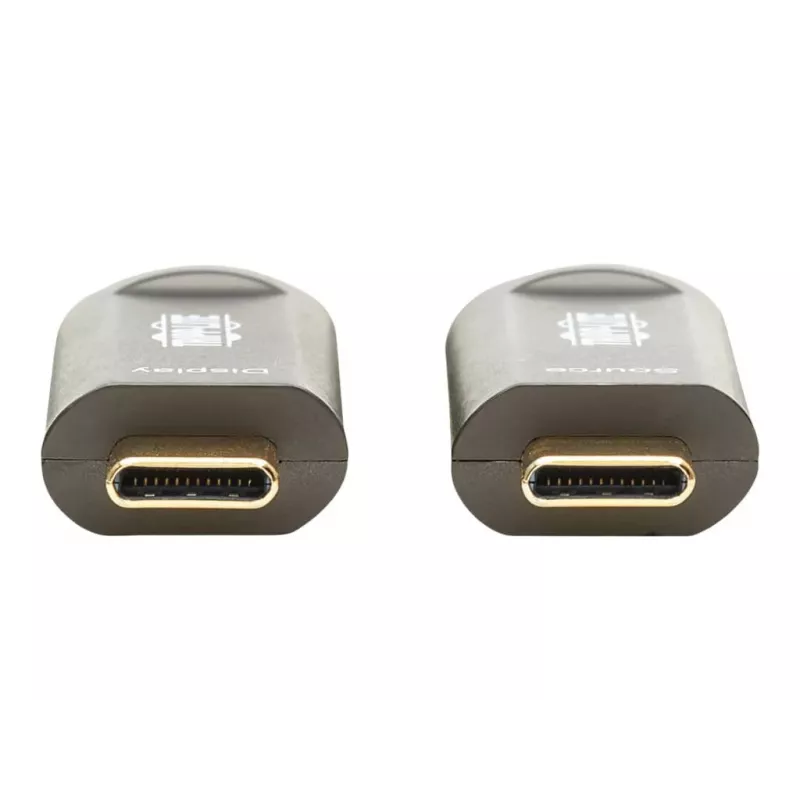 Cabo de fibra ótica ativo (AOC) com certificação plenum USB-C para USB-C da série Eaton Tripp Lite