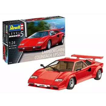 Modelo em plástico Lamborghini Countach LP500 1/24