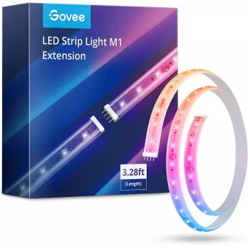 Tira LED Govee H100E RGBIC+ 1m Extensão