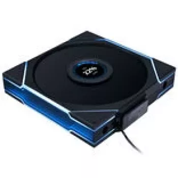 Lian Li UNI FAN TL140 LCD Wireless ventoinha de caixa, 140 mm, preto, 14TLLCD1W1B