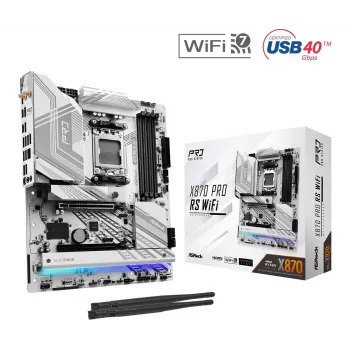 Placa-mãe ASRock X870 Pro RS WiFi AM5 ATX