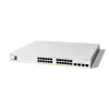 Cisco Catalyst 1200-24FP-4G Smart Switch, 24 portas GE, Full PoE, 4x1GE SFP, Limited Lifetime Protection (C1200-24FP-4G)