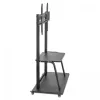 Suporte com rodas MANHATTAN para 1 ecrã, 37–100 polegadas, preto, VESA 200x200–800x600, máx. 150 kg