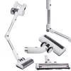 Aspirador de bateria Adler AD 7060 — 350 W, bateria 22 V, até 35 min. de autonomia, 16000 Pa de potência de aspiração, sem saco, branco