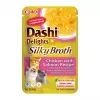 INABA CAT Dashi Delights caldo sedoso de frango com salmão – snack para gatos – 40 g