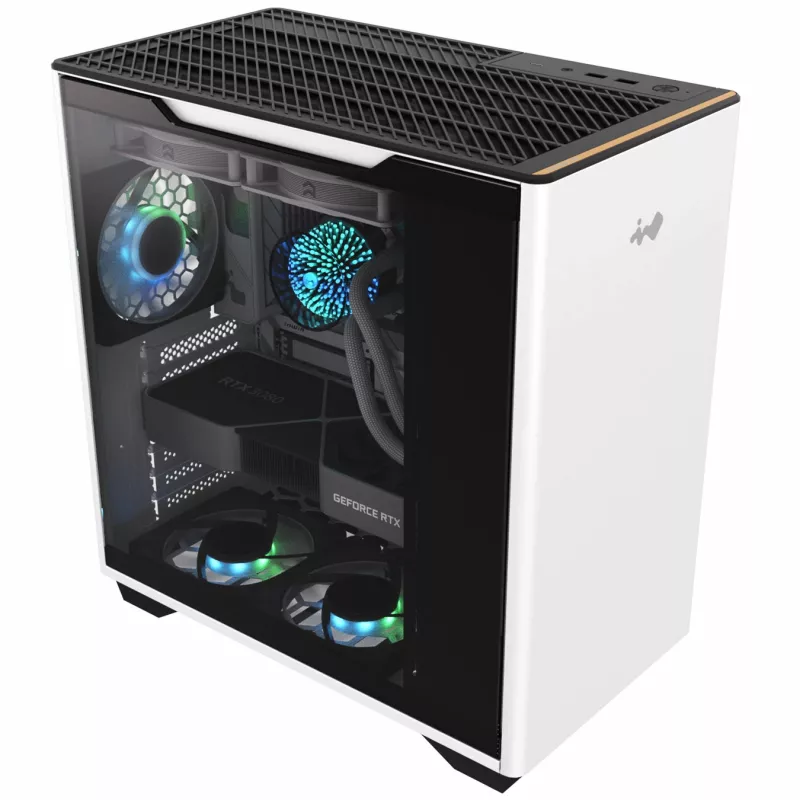 InWin A5 Midi-Tower Vidro Temperado – branco