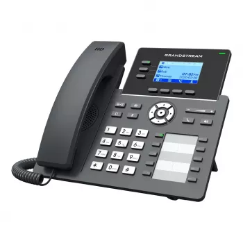 Grandstream Networks GRP2604P Telefone IP Preto 3 linhas LCD