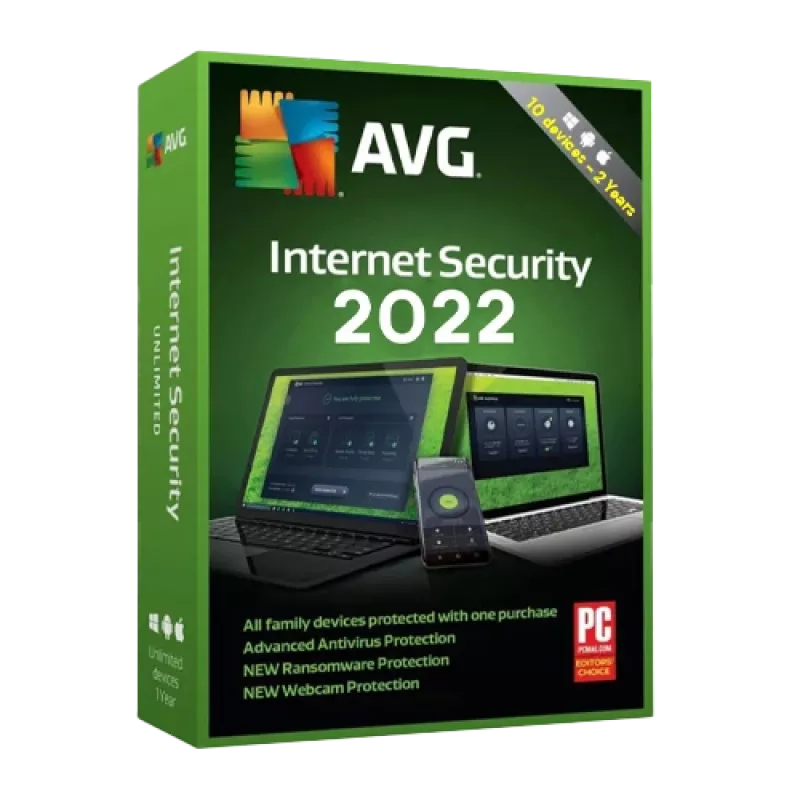 AVG Internet Security | 10 PC | 2 anos