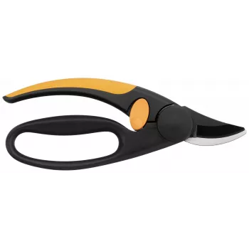 Tesoura de poda Fiskars 111440 Bypass preta — Fiskars 1001534 (tesoura de jardim de mão, Bypass, preta)