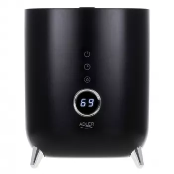 Adler | AD 7972 | Humidificador | 23 W | Capacidade do depósito de água 4 L | Adequado para divisões até 35 m² | Ultrassónico | Capacidade de humidificação 150-300 ml/h | Preto