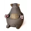 Pufe saco Sako Kitten castanho XL 130 x 90 cm