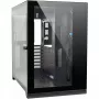 Caixa de computador C-703 Vision ATX Gaming, vidro temperado, preto
