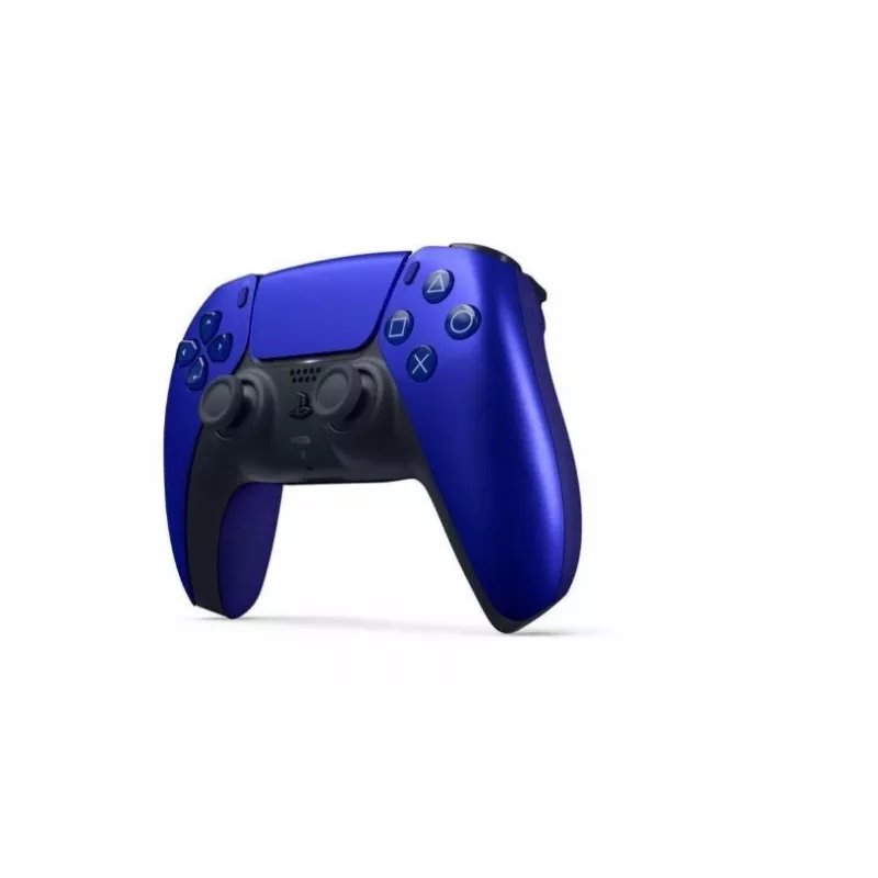 Comando sem fios Sony DualSense – azul cobalto, para PlayStation 5, bateria de iões de lítio incorporada, sensor de movimento, feedback háptico, entrada jack de 3,5 mm