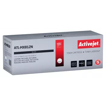 Toner Activejet ATL-MX812N (substituto do Lexmark 62D2000; Supreme; 6000 páginas; preto)