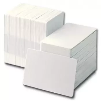 Cartões plásticos embalagem de 500 unid., Evolis C4501, branco CR80 tamanho cartão de crédito PVC