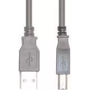 Cabo USB e+p CC 502 USB 2.0 1,5 m USB A USB B cinzento