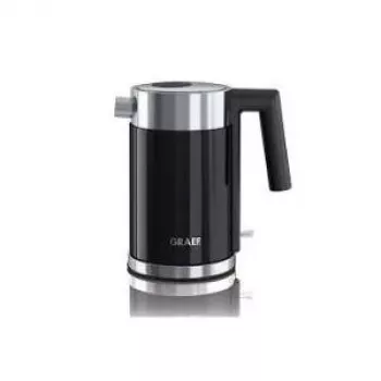 Chaleira elétrica Graef WK 402, preto aço inoxidável (WK402EU)