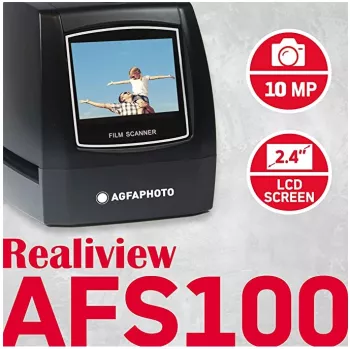 Scanner de mesa AGFA AFS100 CMOS (SB6152) — sensor CMOS, compacto 0,616 kg