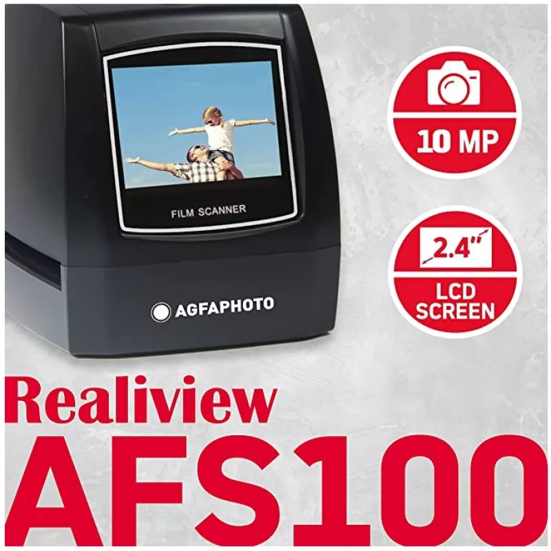 AgfaPhoto AFS100 Scanner de filmes (35mm/135, diapositivos)