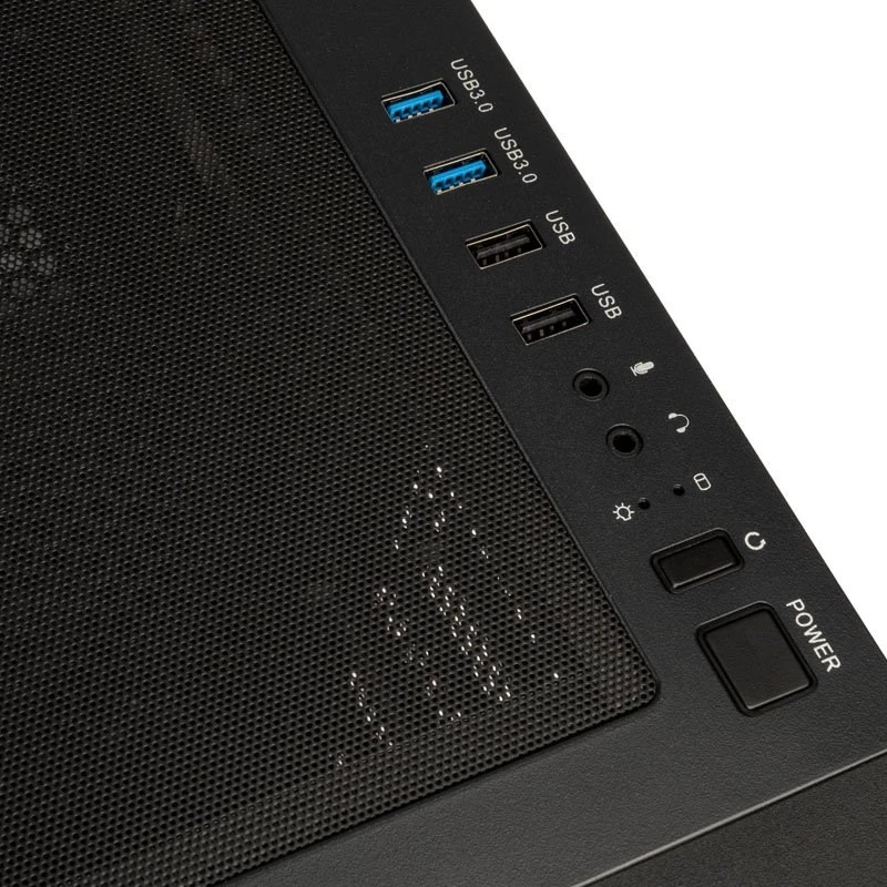Caixa de computador Kolink UNITY MESHBAY ARGB Midi Tower preto