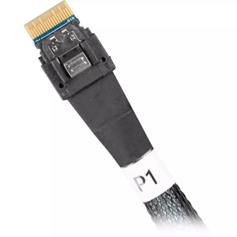 Cabo Icy Dock MCIO 8i SFF-TA-1016 para 2x SlimSAS SFF-8654 4i cabo 0,5 m – Cabo (MB310L-B)