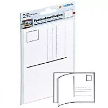 Etiquetas para postais HERMA 7758 95 x 145 mm branco 10 unid.