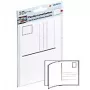 Etiquetas para postais HERMA 7758 95 x 145 mm branco 10 unid.