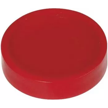 Íman Maul (Ø x A) 30 mm x 8,4 mm redondo vermelho 10 unid. 6172325 (6172325)
