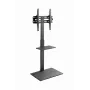 Suporte de chão para TV GEMBIRD TVS-55T-02 para televisores de 32–55 polegadas, aço, altura 600 mm, VESA 100x100–400x400, carga máxima 35 kg