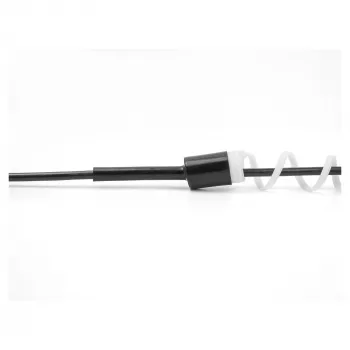 Tubo termorretrátil DeLOCK 20858 25 mm x 130 mm preto silicone 2 unid.