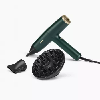 Secador de cabelo BaByliss Air Power Pro 1700 W dourado, verde
