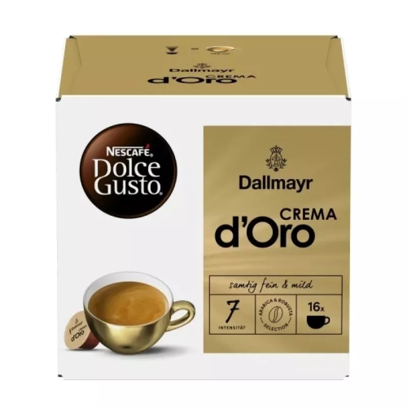 Nescafe Dolce Gusto Dallmayr CREMA d'Oro café, 16 cápsulas