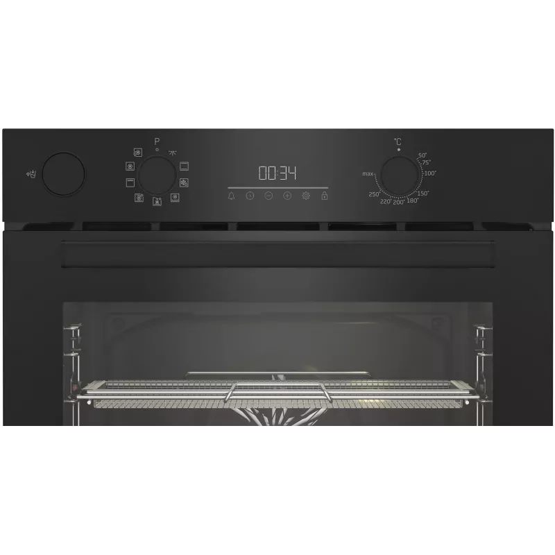 Forno elétrico de encastrar BEKO BBIS17300BSEA, 60 cm, 72 L, multifunções, SteamAid™, Airfry, A+