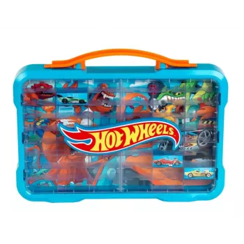 Mala de arrumação Hot Wheels com logótipo luminoso