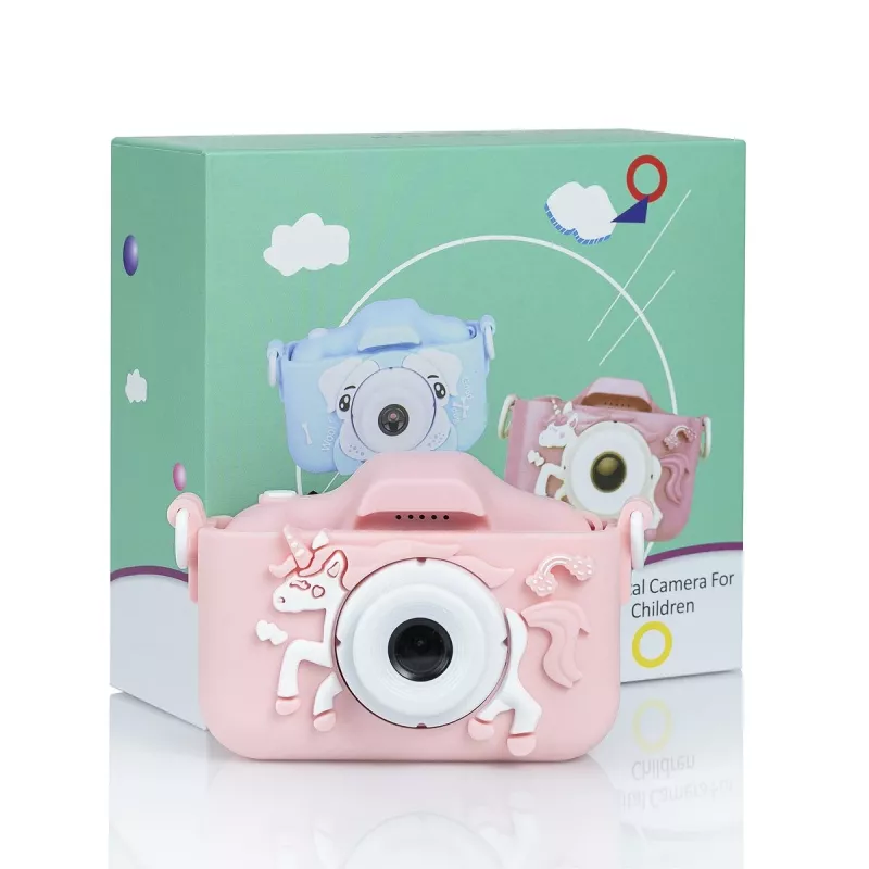 Máquina fotográfica para criança Extralink KIDS CAMERA H29 Single, rosa