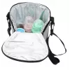 Bolsa térmica Olympia BT 50 — preto/cinzento, fecho de correr, 225×170×110 mm