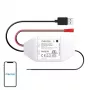 Interruptor inteligente para porta de garagem Meross MSG100HK compatível com HomeKit — controlo Wi-Fi para porta de garagem de folha única