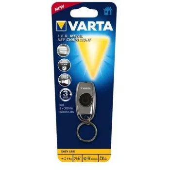 Lanterna de porta-chaves Varta L.E.D. METAL KEY CHAIN LIGHT