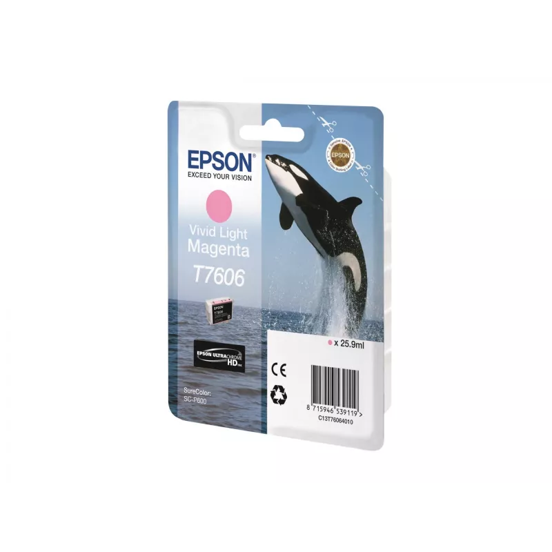 Tinteiro Epson C13T76064N10 1 unid. original magenta claro