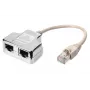 Adaptador de cabo de patch Digitus CAT 5e blindado 1:1