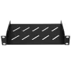 Extralink Prateleira 1U para armários de parede 10 preto