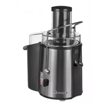 Extrator de sumo CLATRONIC AE 3532 1000 W, caixa em aço inoxidável, depósito de polpa de 2 L, 2 velocidades, anti-pingos