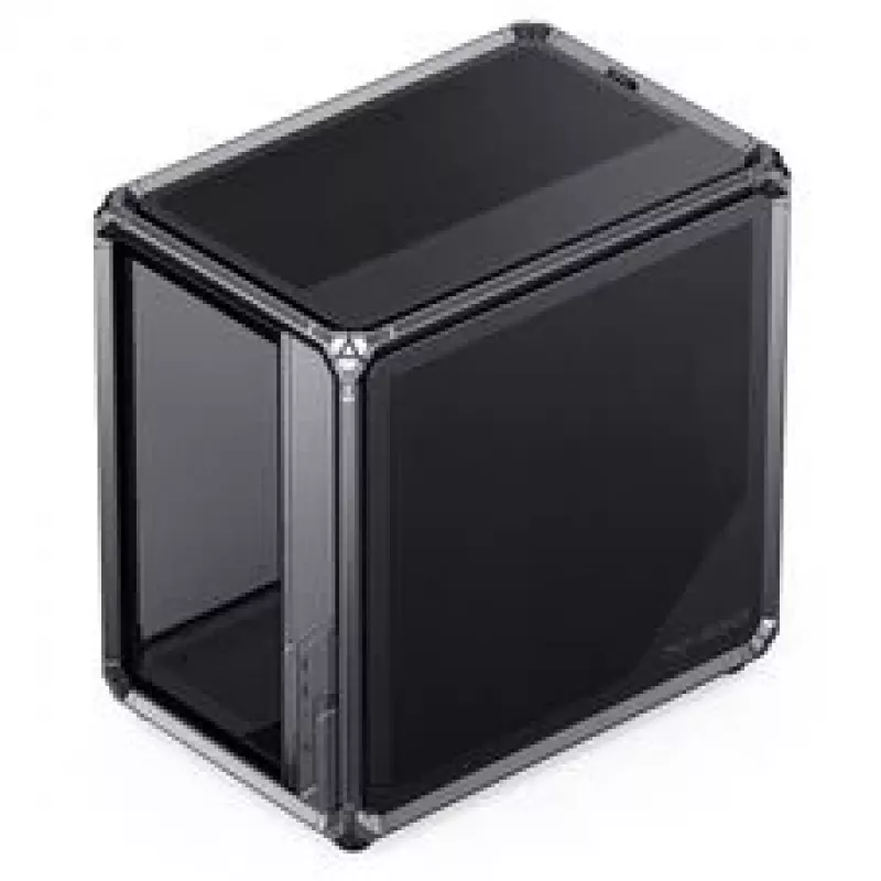 Caixa de PC Jonsbo X400 Pro ATX Midi-Tower com painel lateral em vidro temperado, cinzento