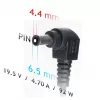 Fonte de alimentação para portátil Akyga AK-ND-20 para Sony, 92 W, 19,5 V, 4,7 A, 6,5 x 4,4 mm + pino