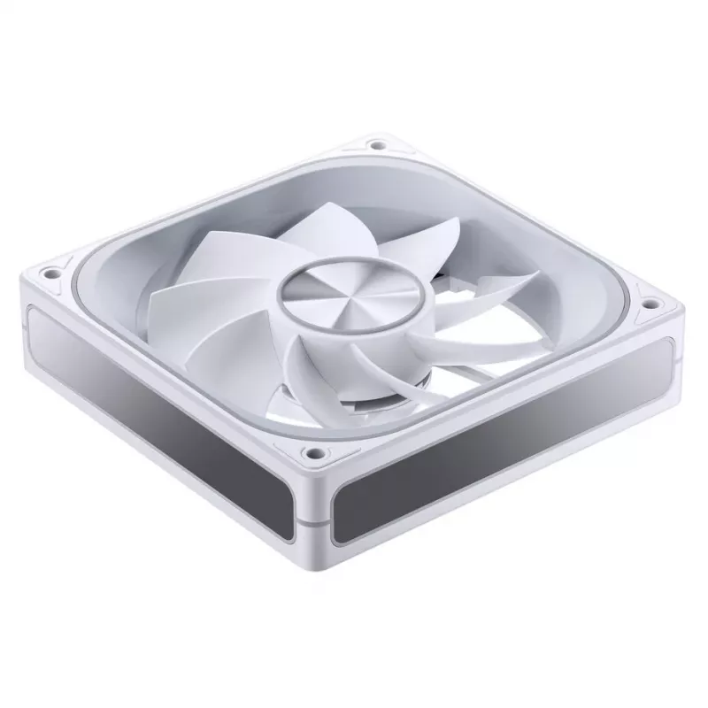 Ventoinha de refrigeração Jonsbo ZA-120 Reverse Blade PWM ARGB 120 mm branca